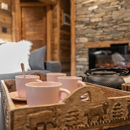 Chalet Les Cocales Residence Sejour Et Nuitees B&B - Appartement Pin Cembro Bessans Buitenkant foto