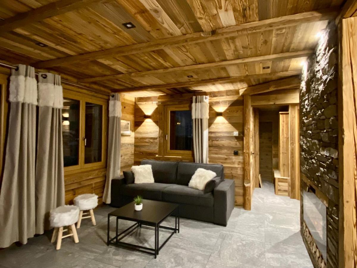 Chalet Les Cocales Residence Sejour Et Nuitees B&B - Appartement Pin Cembro Bessans Buitenkant foto