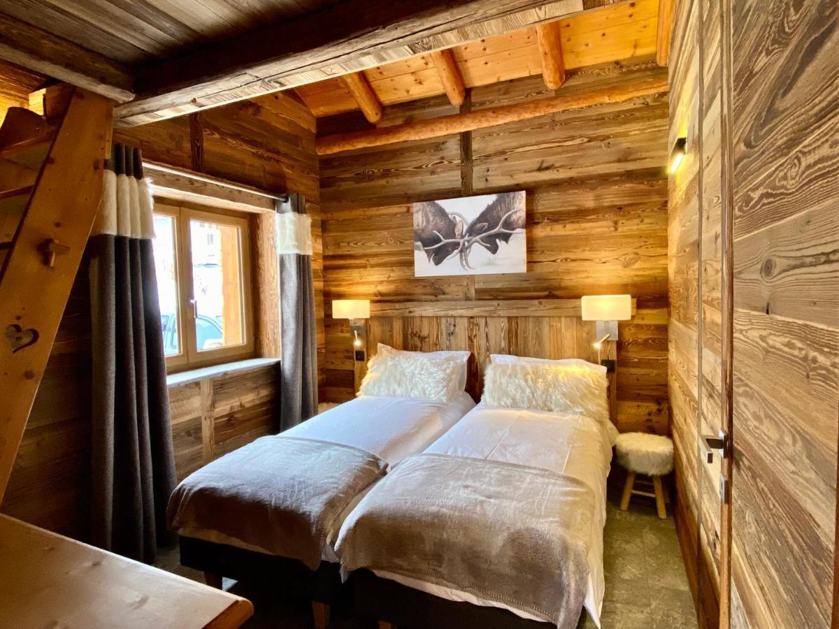Chalet Les Cocales Residence Sejour Et Nuitees B&B - Appartement Pin Cembro Bessans Buitenkant foto