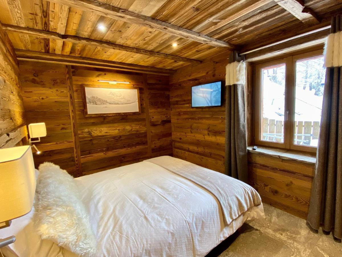 Chalet Les Cocales Residence Sejour Et Nuitees B&B - Appartement Pin Cembro Bessans Buitenkant foto