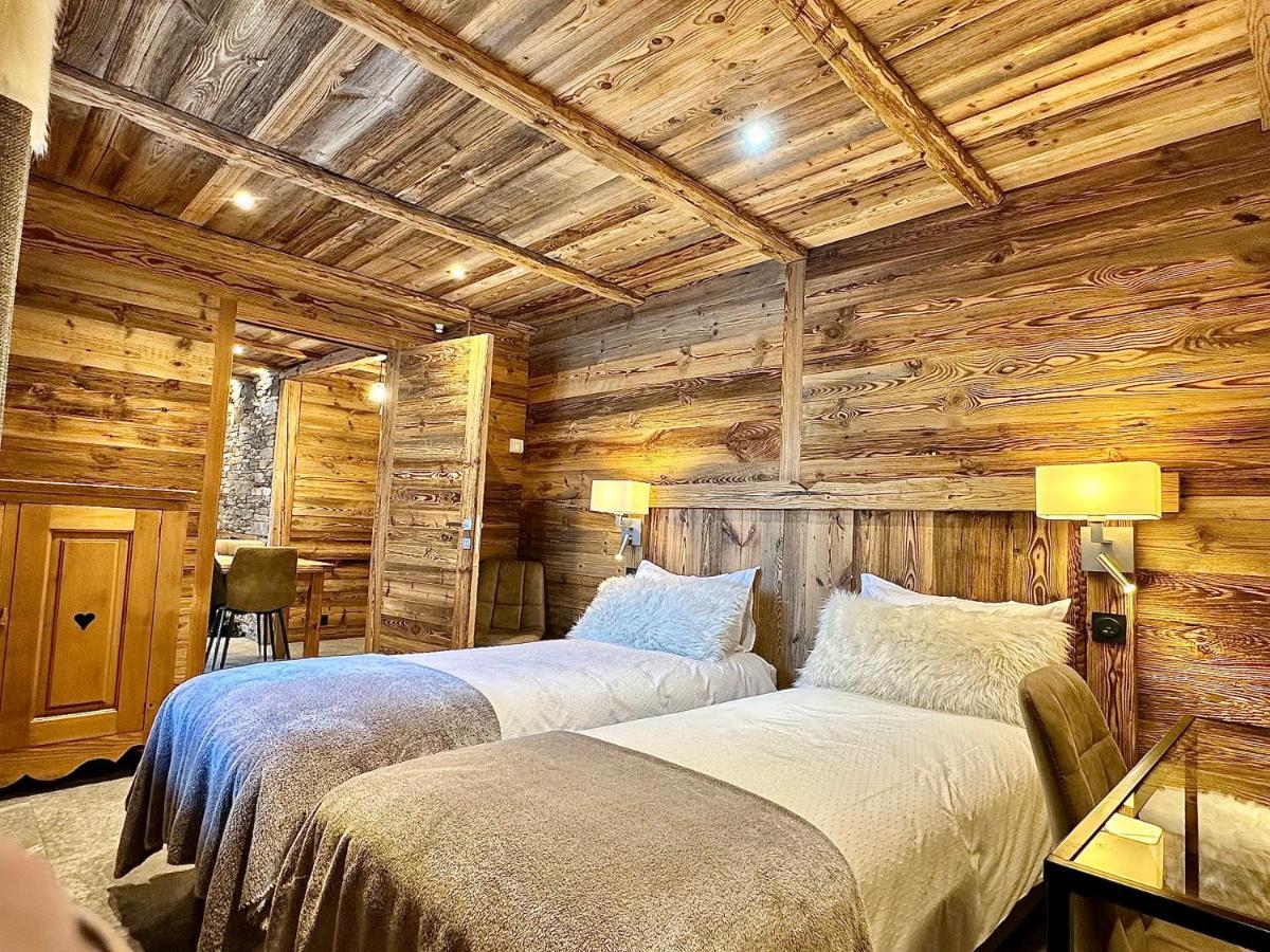 Chalet Les Cocales Residence Sejour Et Nuitees B&B - Appartement Pin Cembro Bessans Buitenkant foto