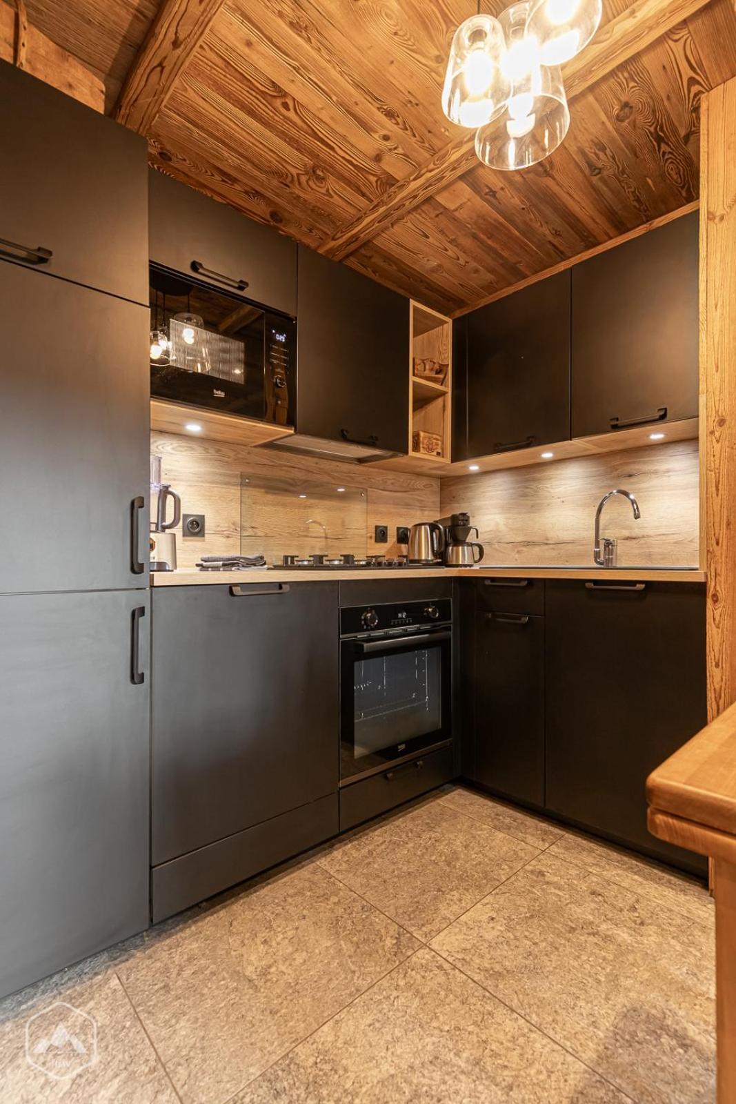 Chalet Les Cocales Residence Sejour Et Nuitees B&B - Appartement Pin Cembro Bessans Buitenkant foto