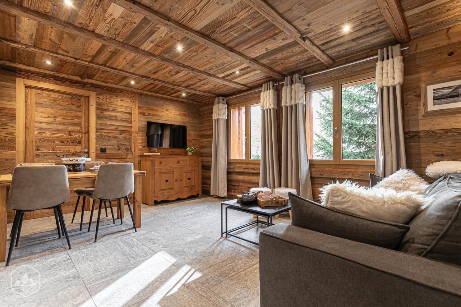 Chalet Les Cocales Residence Sejour Et Nuitees B&B - Appartement Pin Cembro Bessans Buitenkant foto